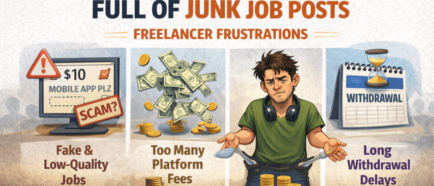 Why Freelancer.com Is Full of Junk Job Posts And Why Many Freelancers Avoid It